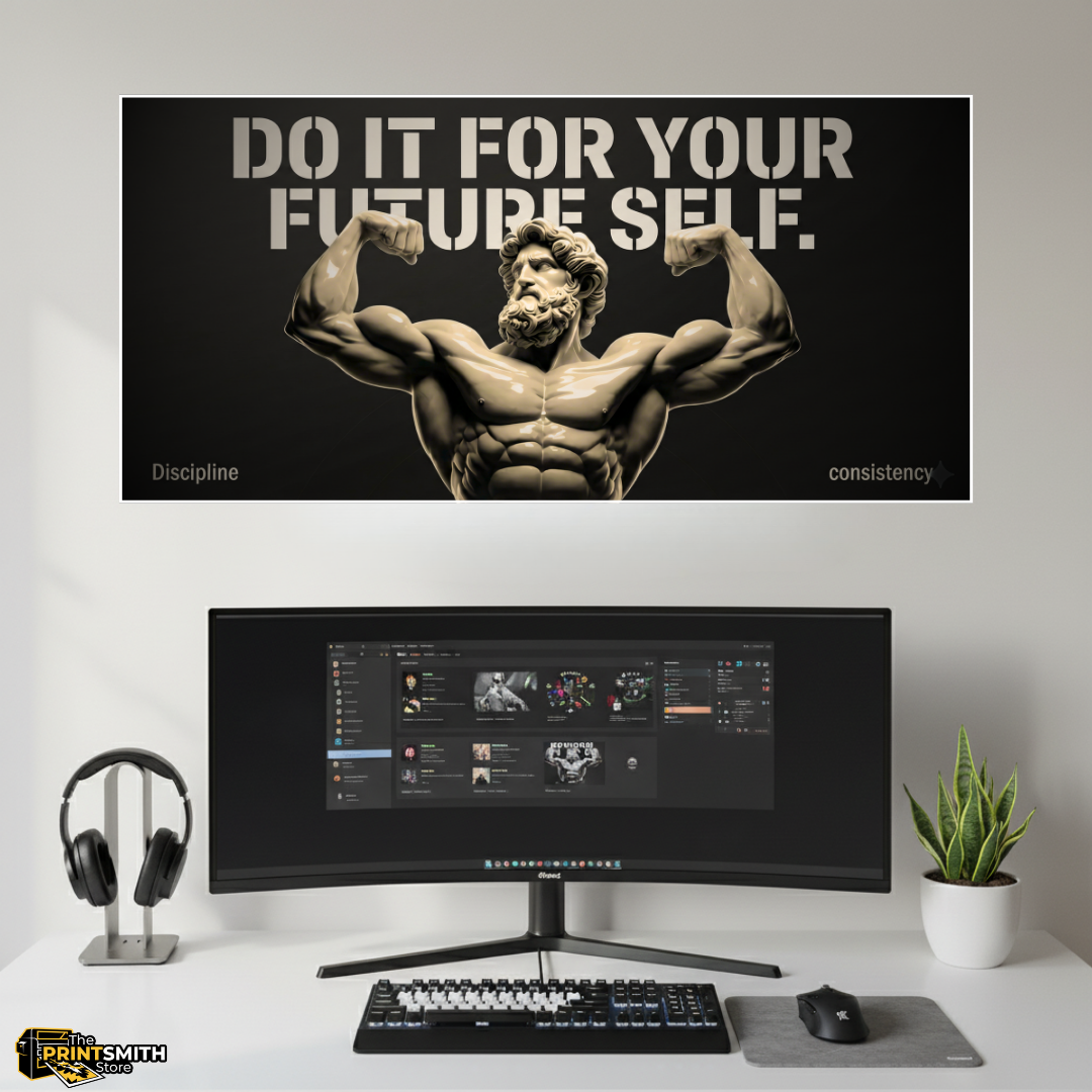 Gym poster | Motivational | 3 Piece set thumbnail 2