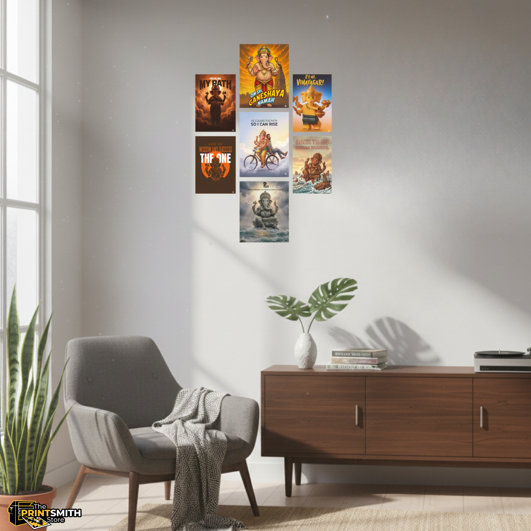 Indian God Vinayagar | Set of 7 | Ganesha COMBO thumbnail 2