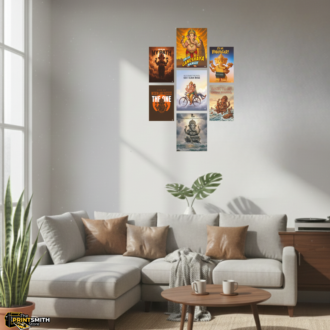 Indian God Vinayagar | Set of 7 | Ganesha COMBO thumbnail 3