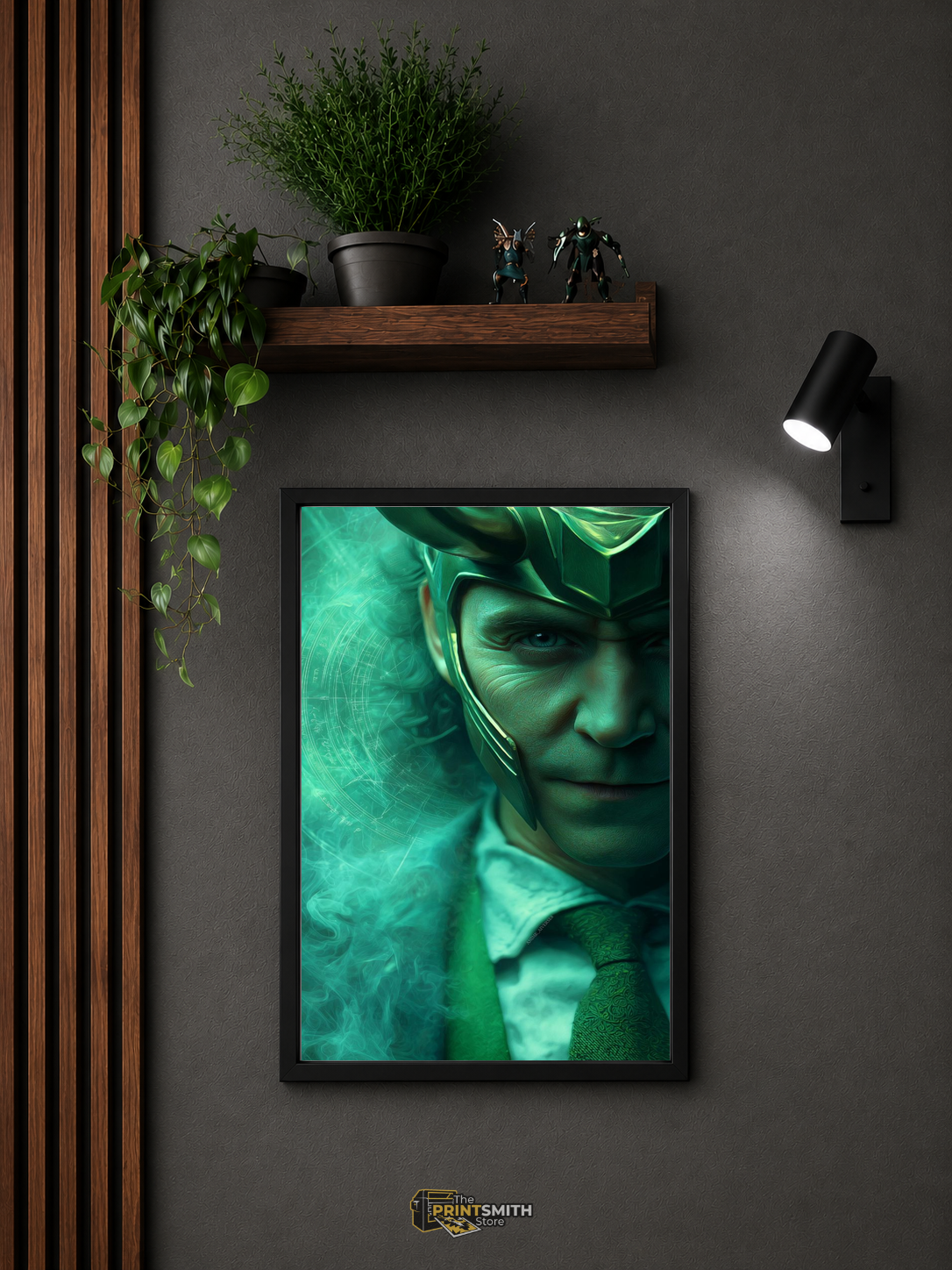 Loki's Mystique — Framed Art view 3