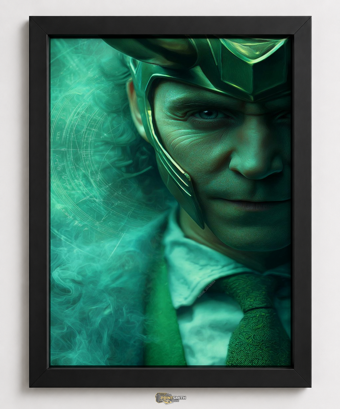 Loki's Mystique — Framed Art