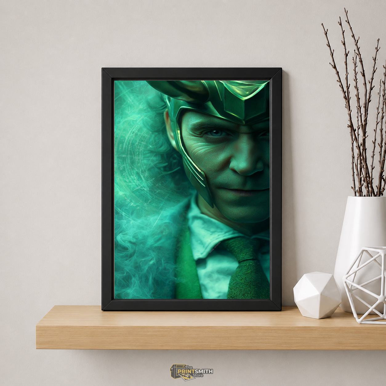 Loki's Mystique — Framed Art view 5