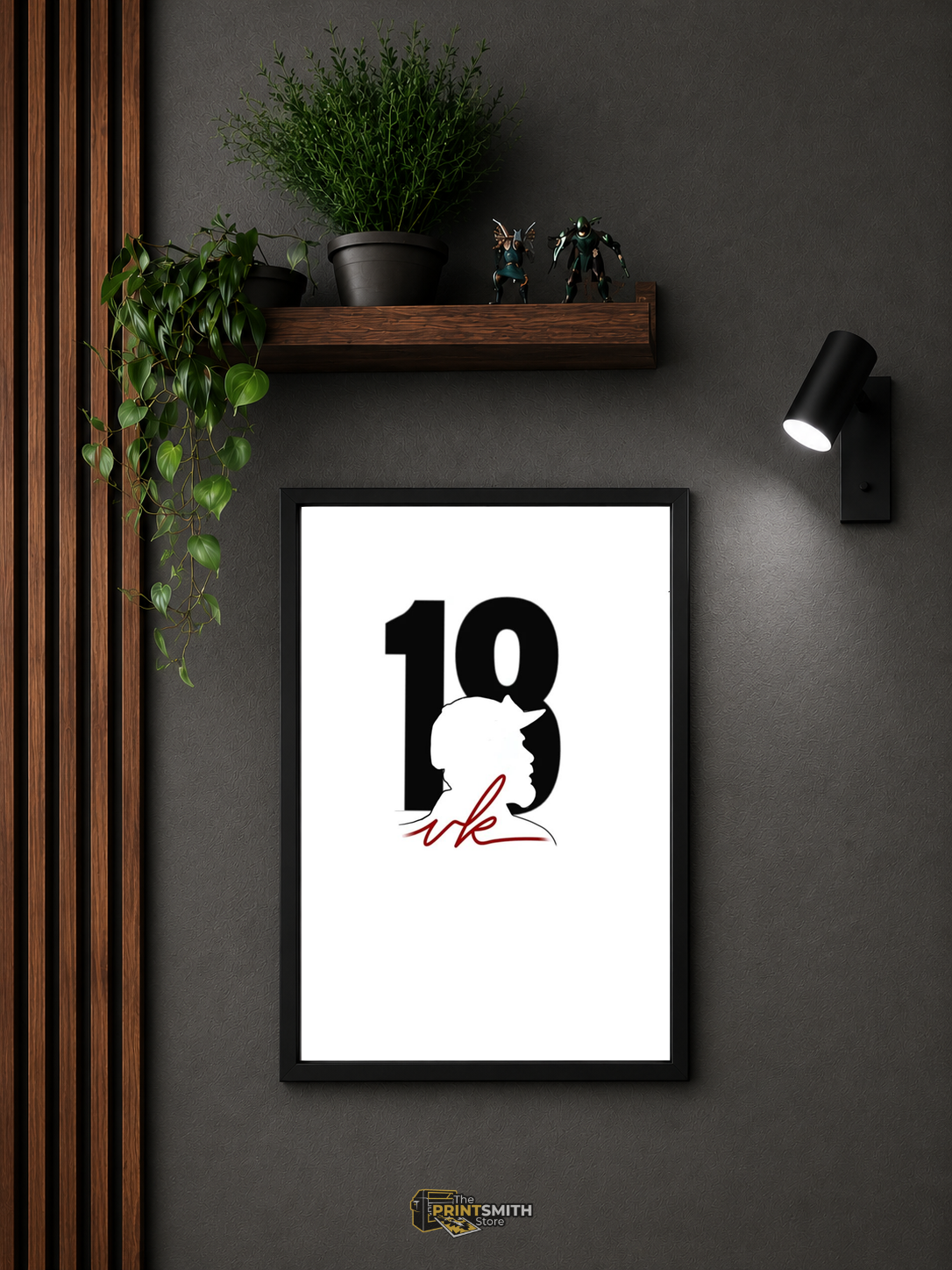 18 vk Frame — Framed Print view 3