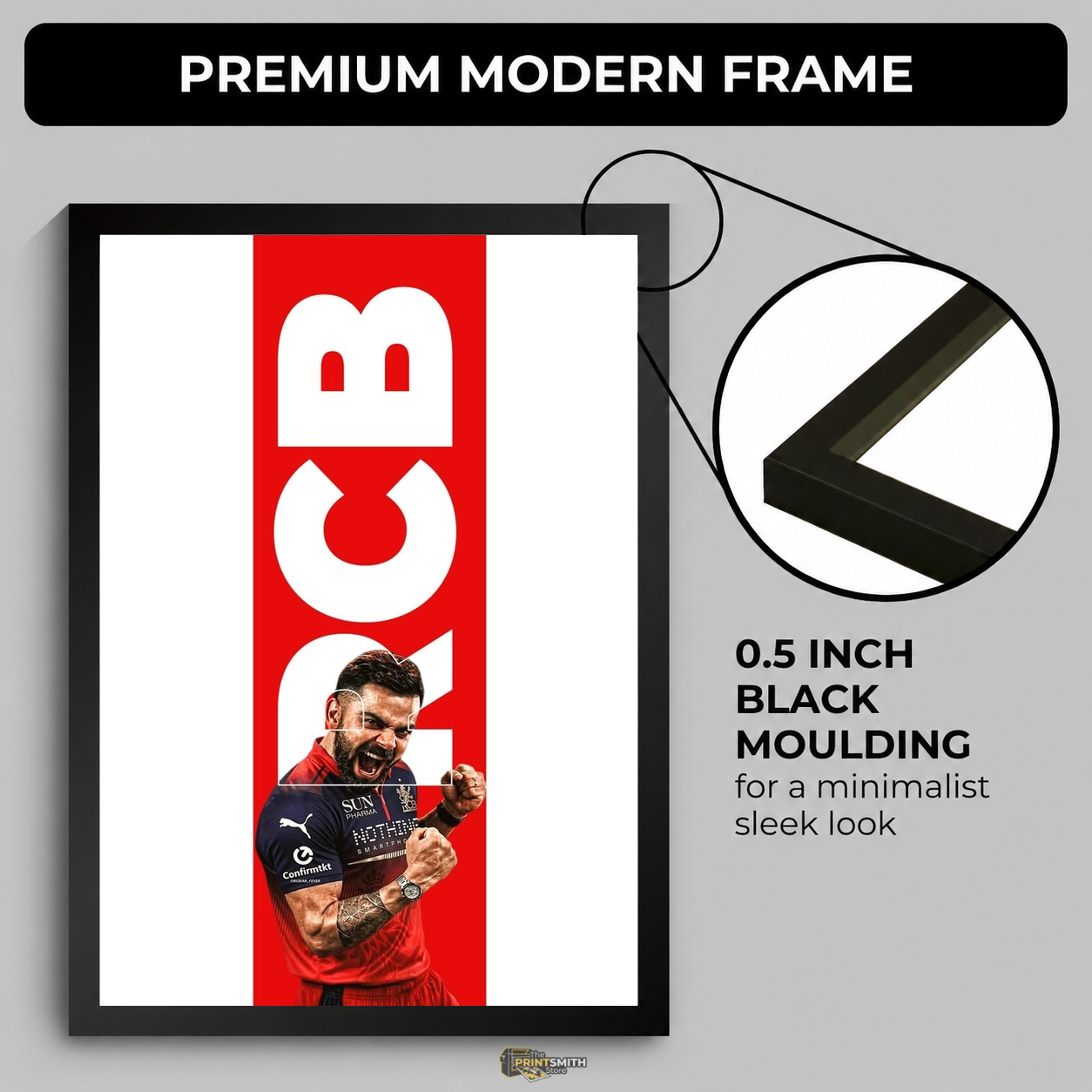 Motivational Sports Frame — Framed Print view 4