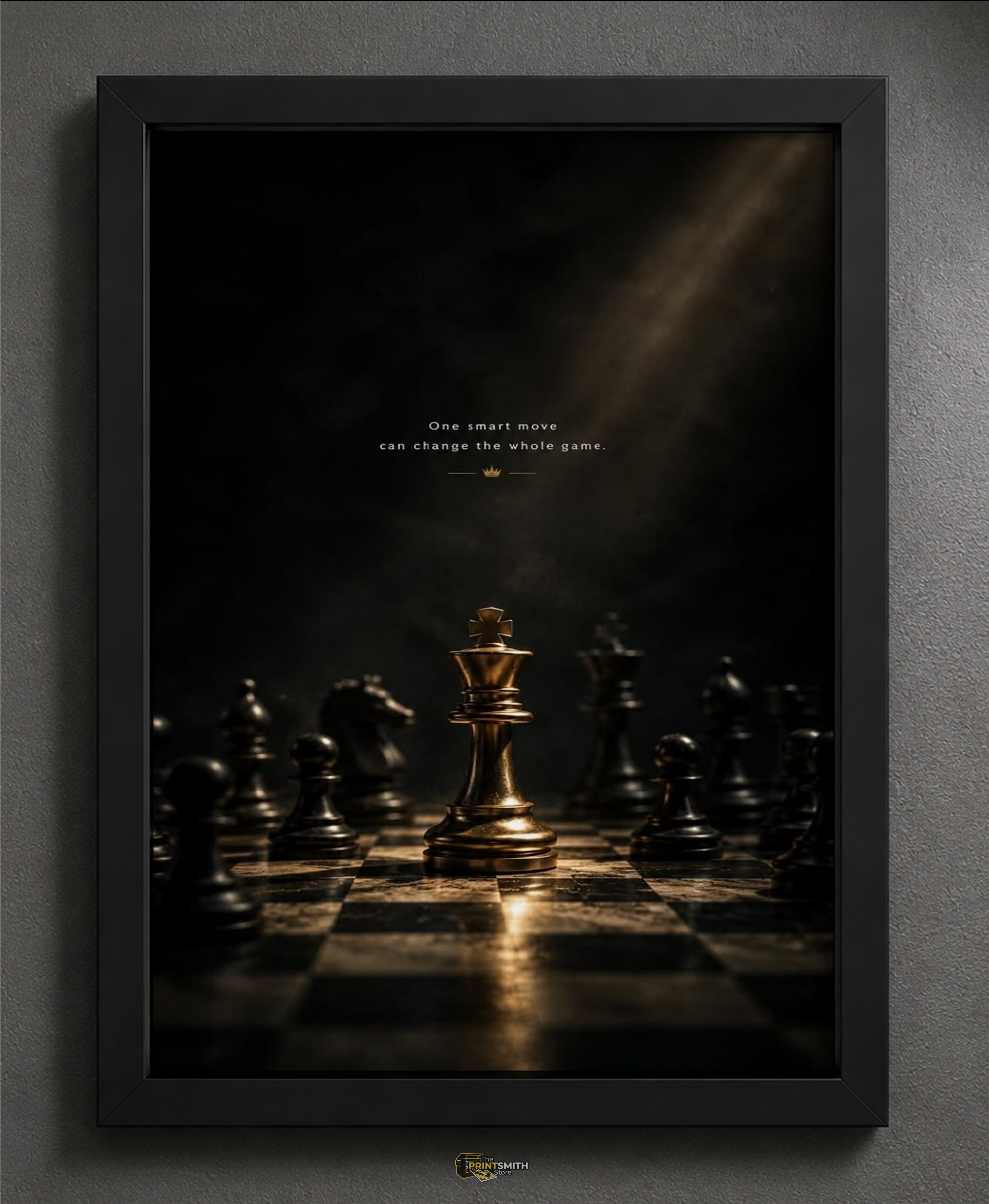Make Your Move Frame — Framed Print view 2