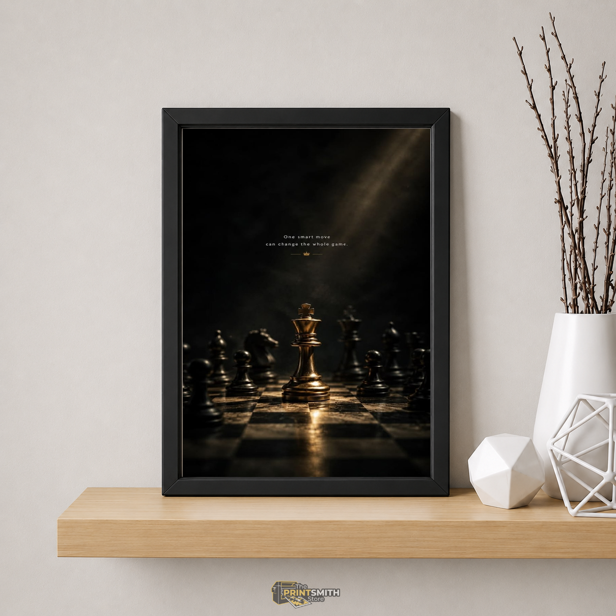 Make Your Move Frame — Framed Print view 5