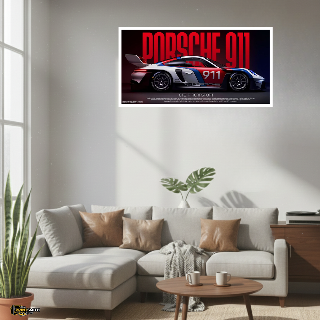 Porsche 911 GT3 R Rennsport view 4