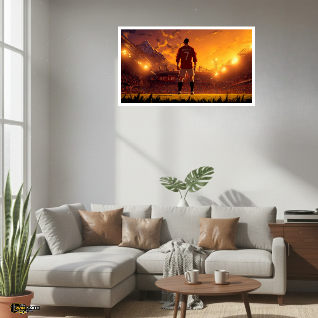 Ronaldo Stands Tall view 2
