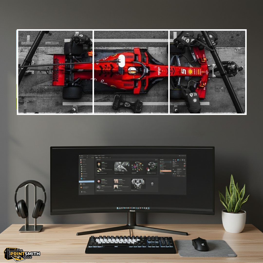 F1 Pit Stop Action — 3-Piece Set view 2