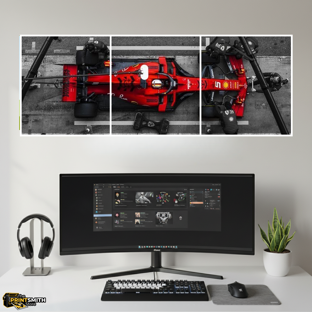 F1 Pit Stop Action — 3-Piece Set