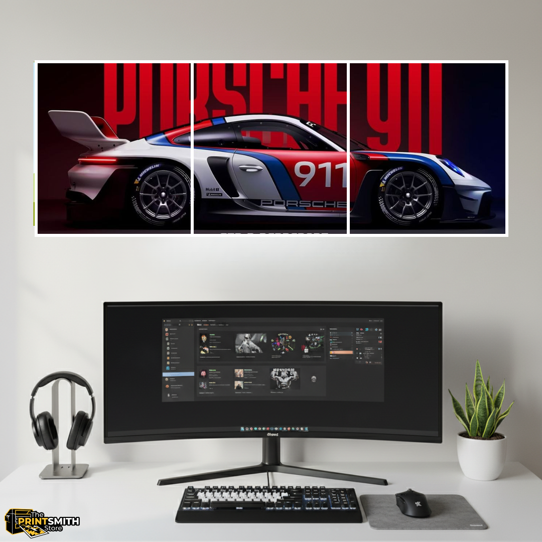 Porsche 911 GT3 R Rennsport — 3-Piece Set