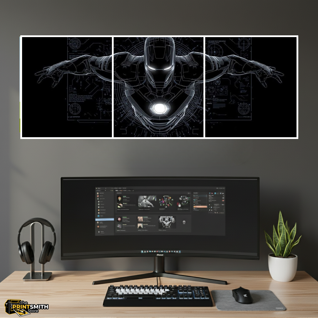 Iron Man Blueprint — 3-Piece Set view 2