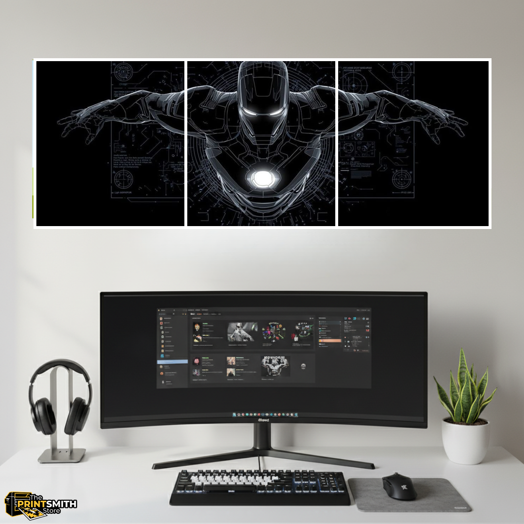 Iron Man Blueprint — 3-Piece Set