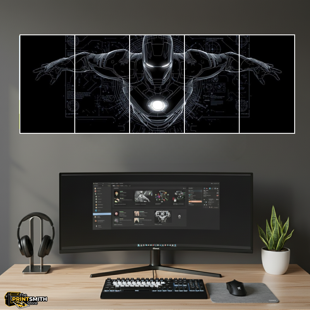 Iron Man Blueprint — 5-Piece Set view 2