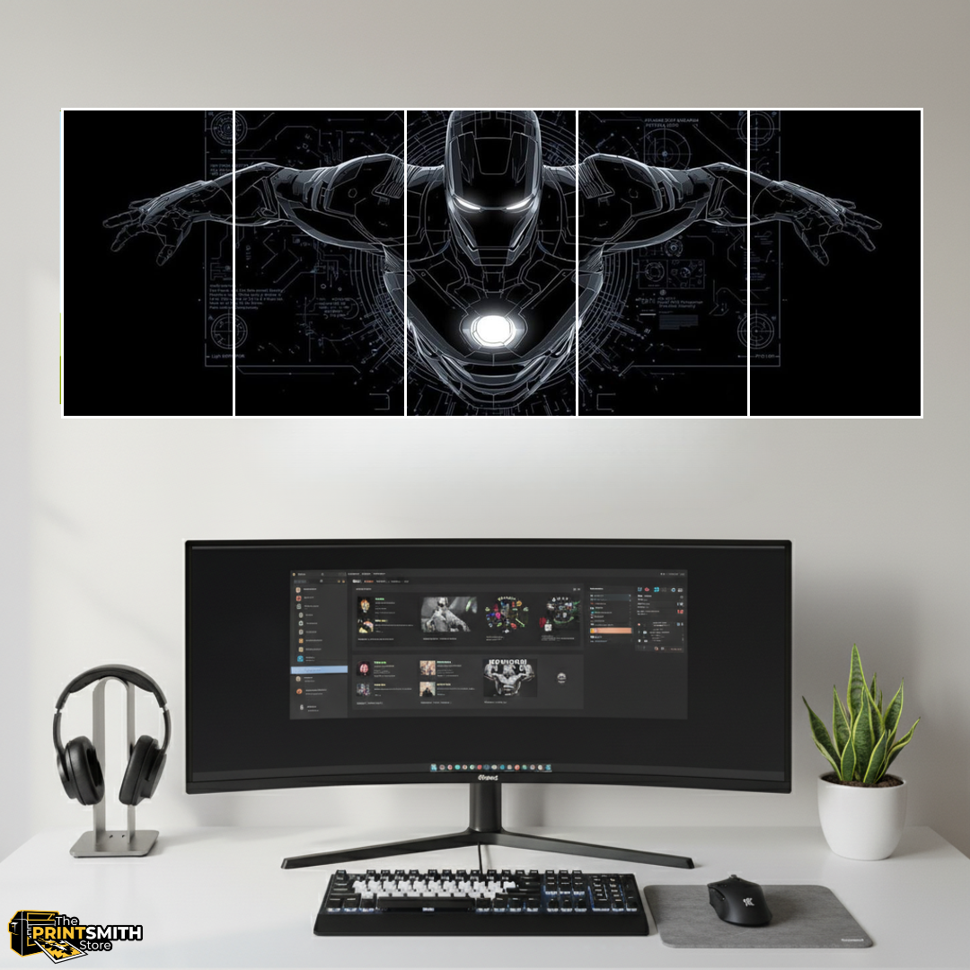 Iron Man Blueprint — 5-Piece Set