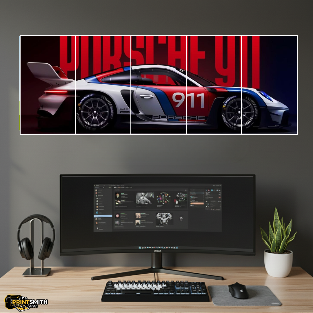 Porsche 911 GT3 R Rennsport — 5-Piece Set view 2