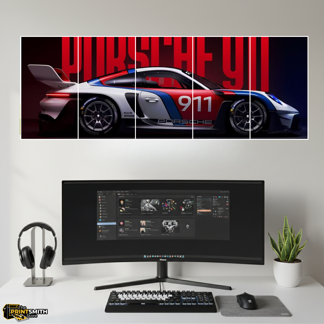 Porsche 911 GT3 R Rennsport — 5-Piece Set