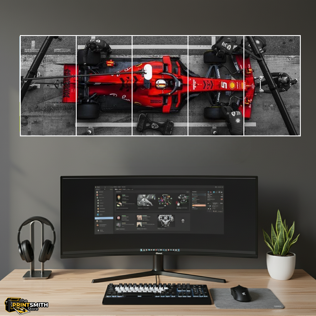 F1 Pit Stop Action — 5-Piece Set view 2