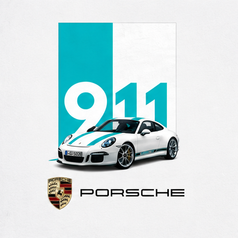 Porsche 911 T-Shirt — T-Shirt view 3