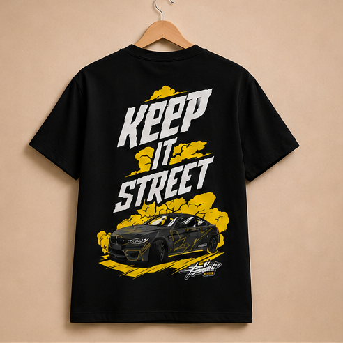 Keep It Street T-Shirt — T-Shirt view 6