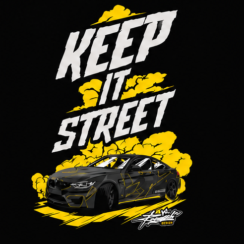 Keep It Street T-Shirt — T-Shirt view 4
