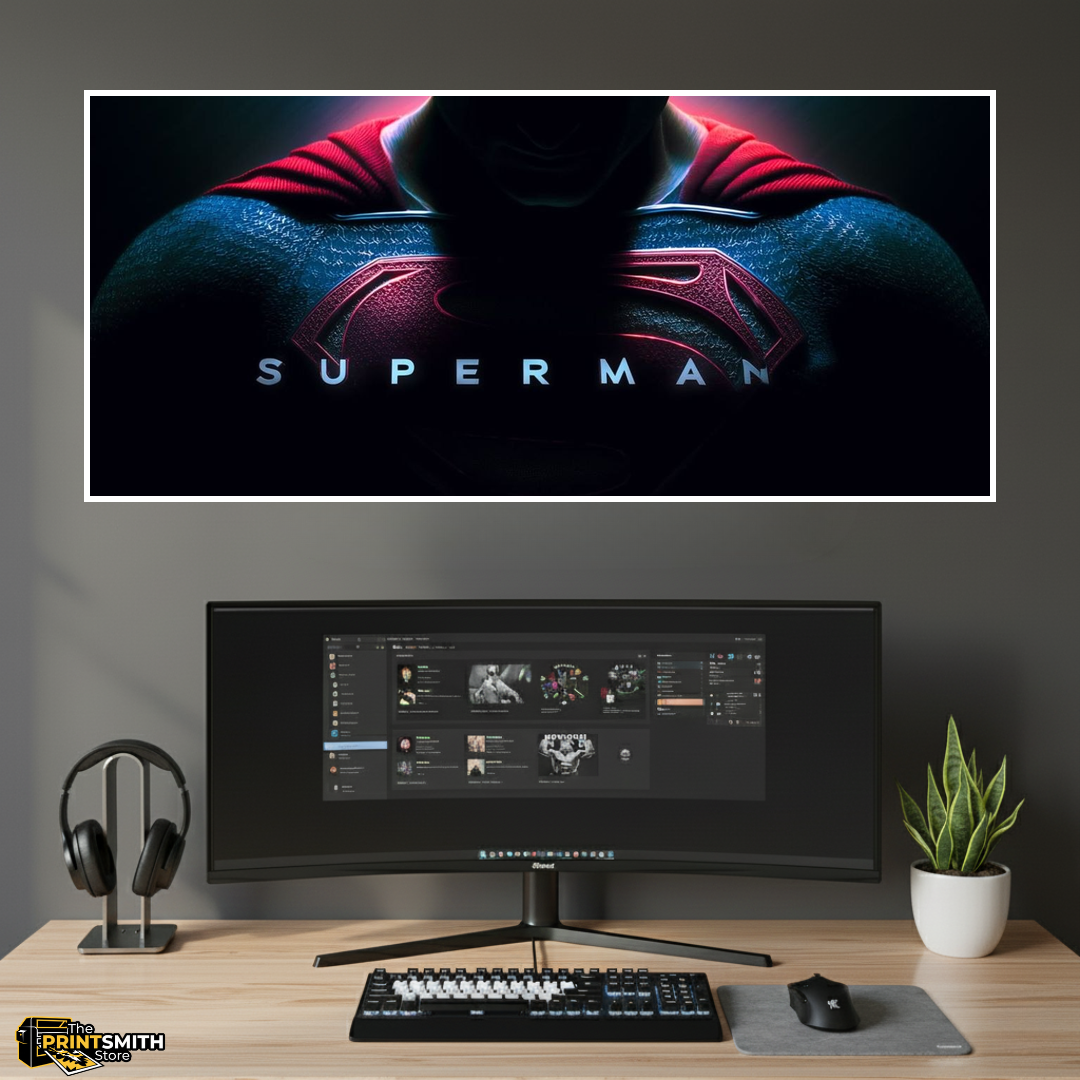 Superman Logo Closeup view 4