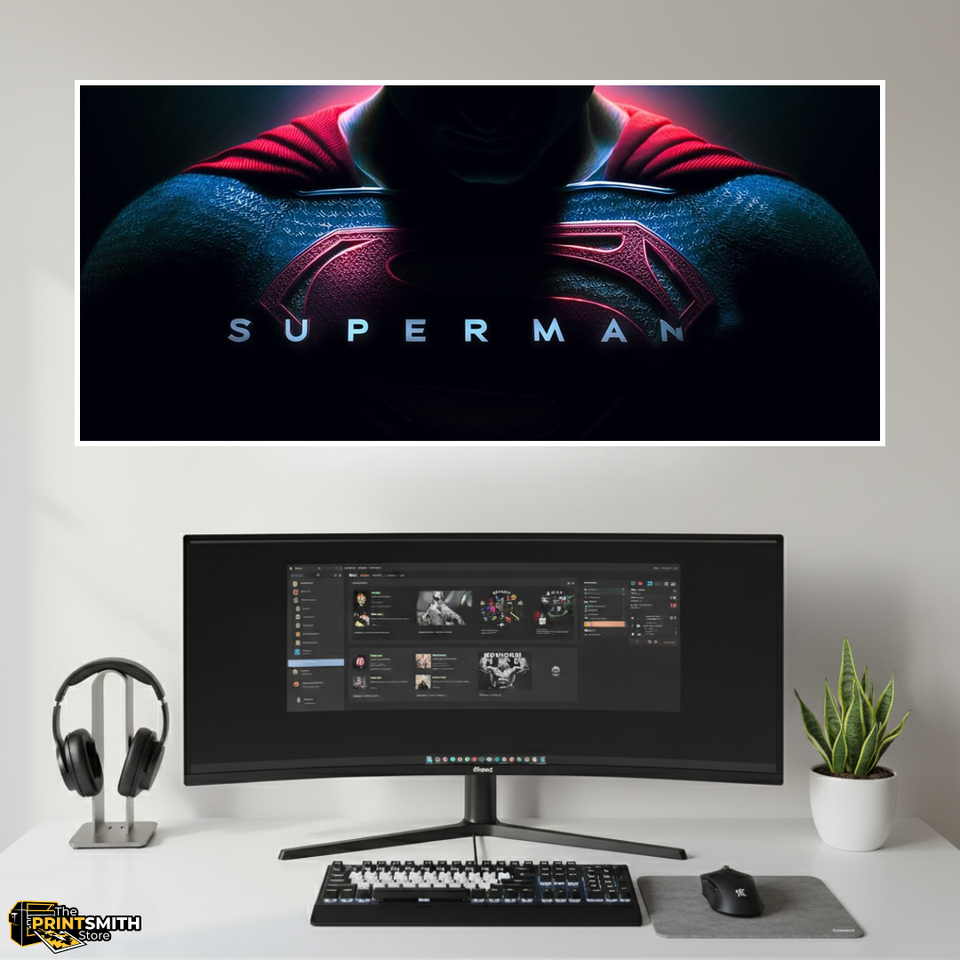 Superman Logo Closeup view 3