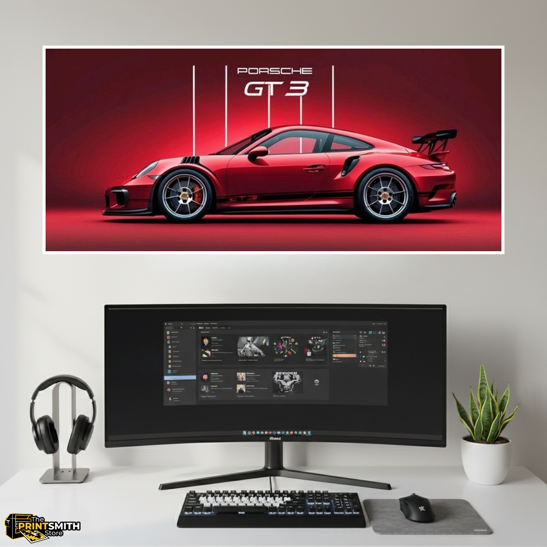 Porsche Gt3 Racing Red